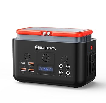 Amazon.co.jp: ELECAENTA ポータブル電源 超小型 200Wh 6倍寿命